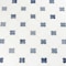 Msi Azula Floret 12 In. X 12 In. X 10Mm Polished Marble Mesh-Mounted Mosaic Tile, 10PK ZOR-MD-0265 - alternate 3